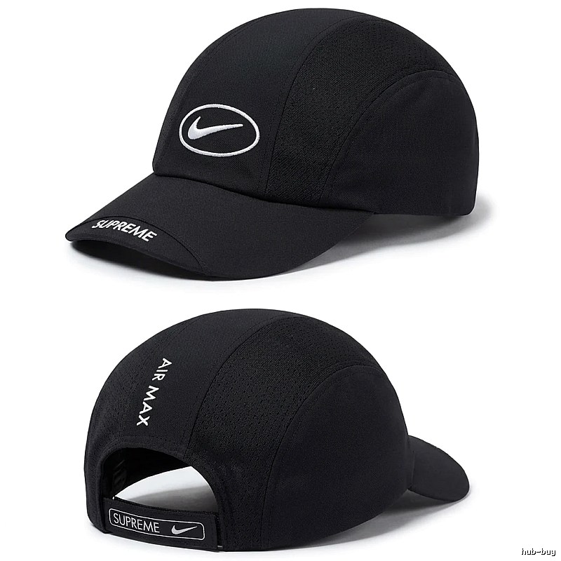 Supreme Co-branded Sporty Black Hat