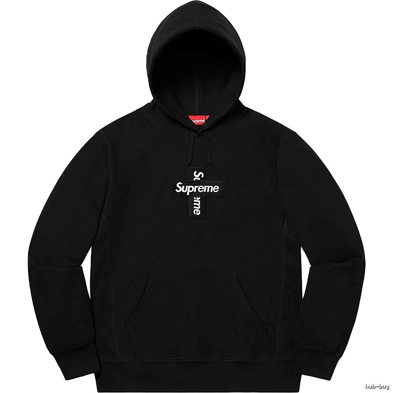 Supreme Lightweight Logo hoodie Gray Red Oversized for Trend Styling