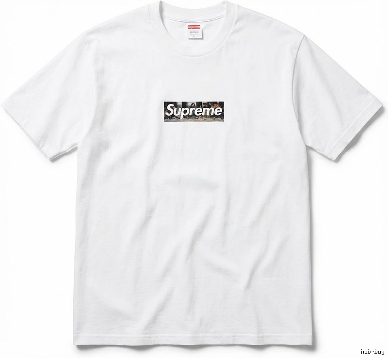Supreme Retro Style White T-shirt