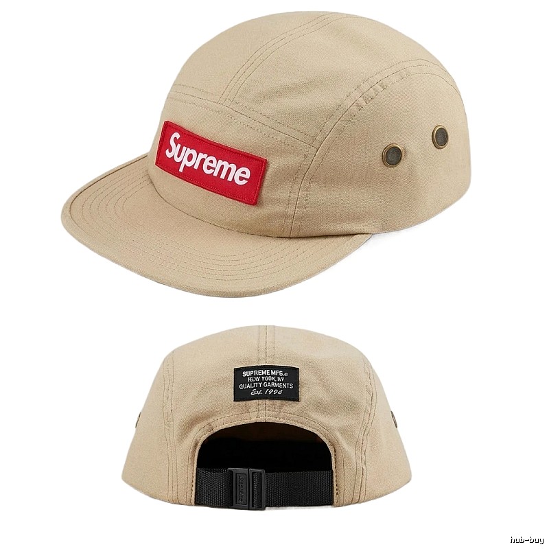 Supreme Simple Style Khaki Hat