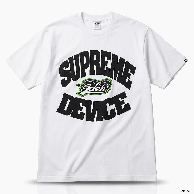Supreme trendy brand white T-shirt