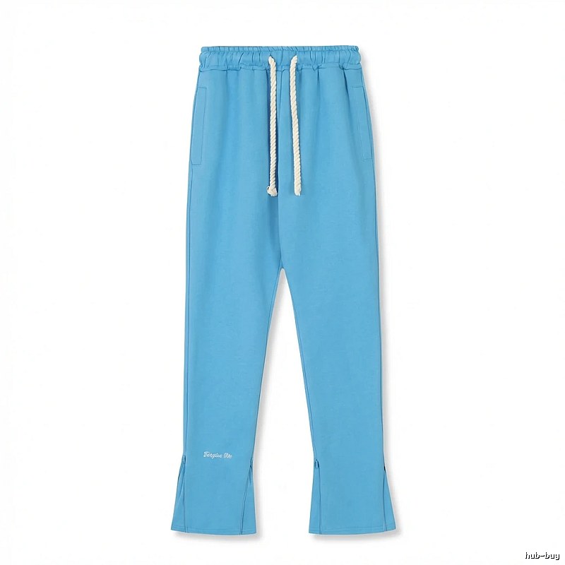 SynaWorld casual style blue sweatpants