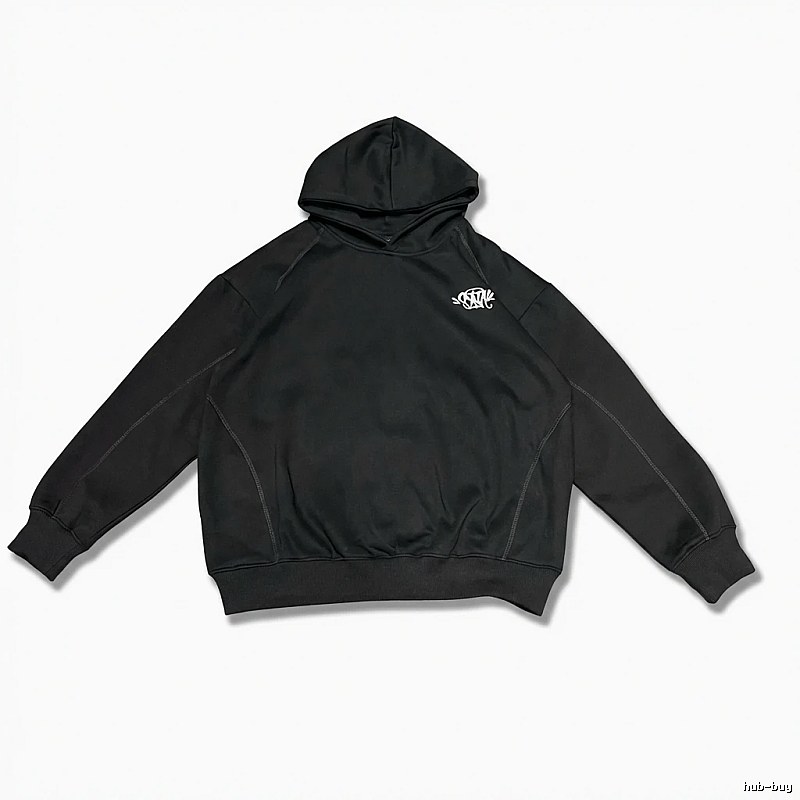 SynaWorld Trendy Cool Black Hoodie