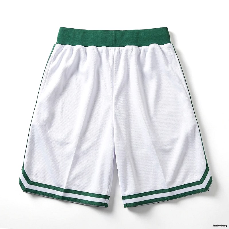 Tatum sporty white-green shorts