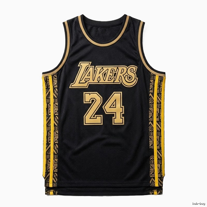 The No. 24 black jersey of the Los Angeles Lakers