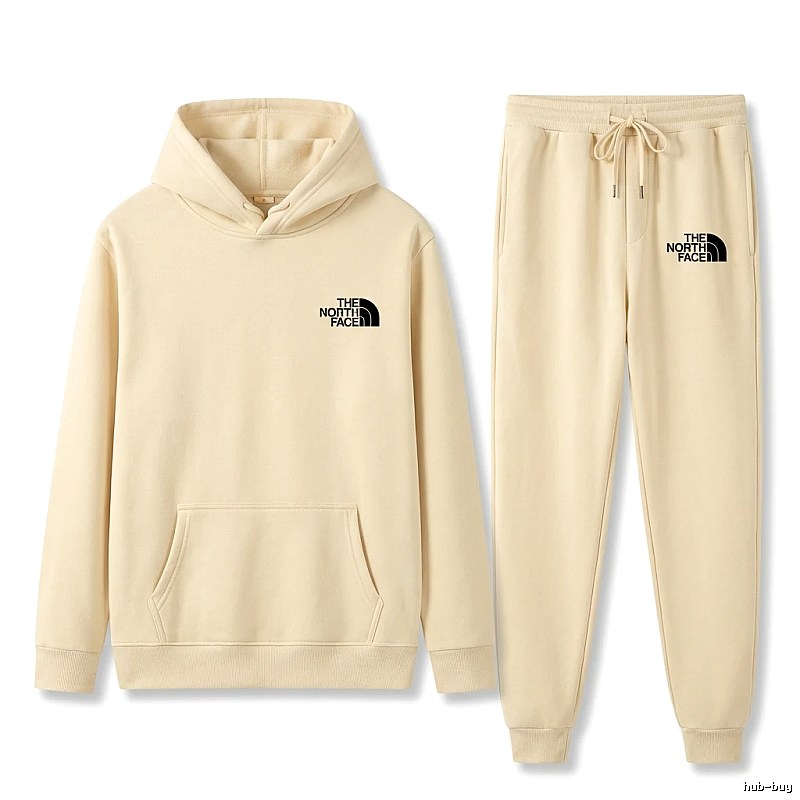 The North Face Simple Style Beige Suit