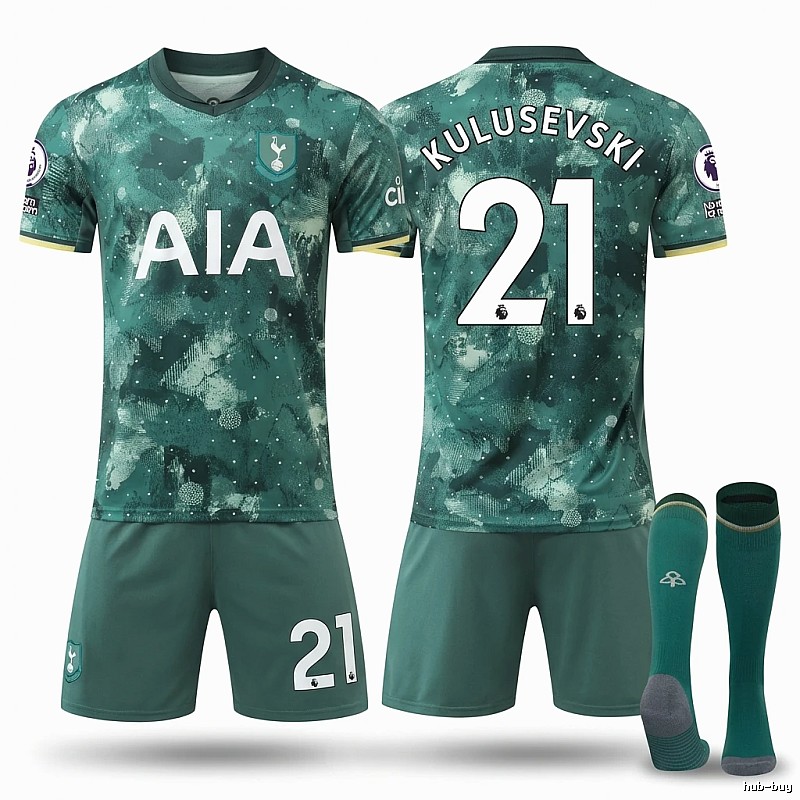 The Spurs No. 21 player series dark green jersey