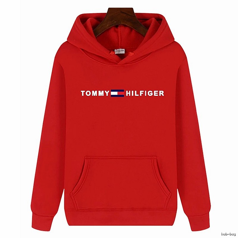 Tommy Hilfiger Premium Style Logo hoodie White Tommy Hilfiger for Resort Outfits