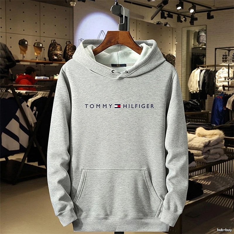 Tommy Hilfiger Statement Logo hoodie White Tommy Hilfiger for Easy Pairing