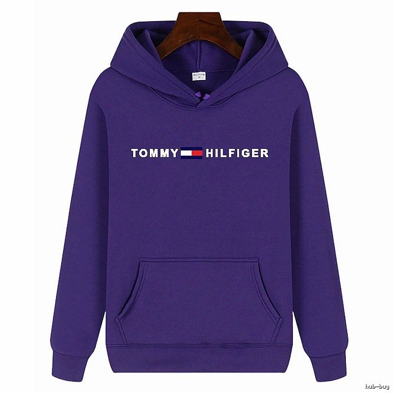 Tommy Hilfiger Travel Logo hoodie White Tommy Hilfiger with Modern Look