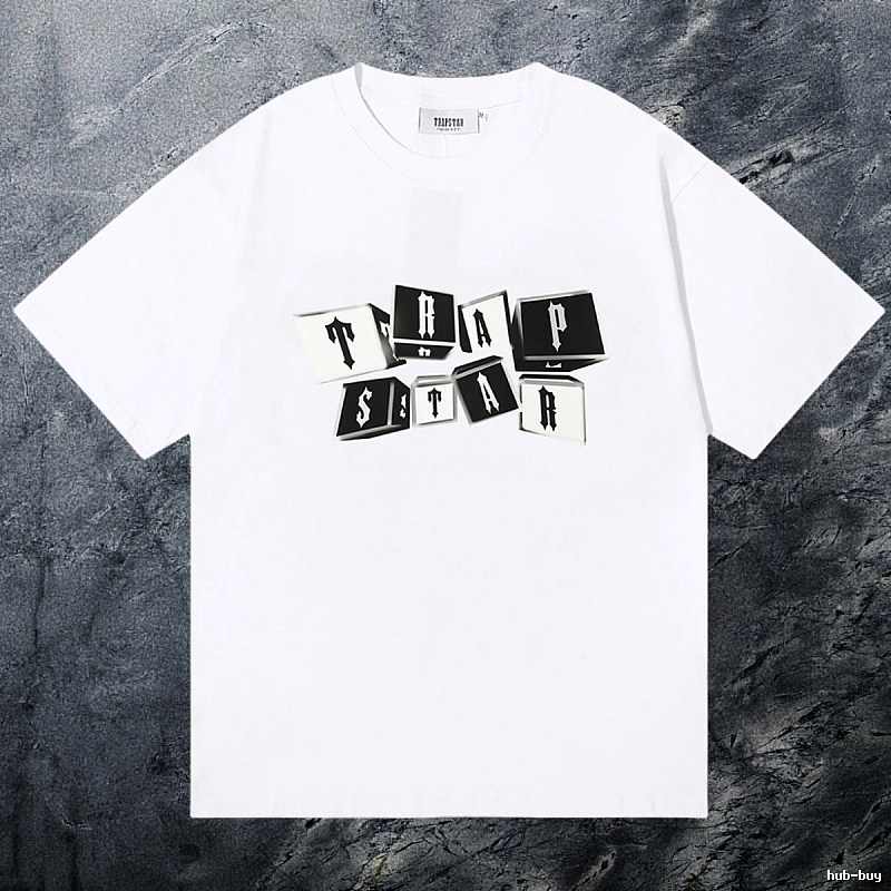 Trapstar Easy Match Keys graphic T-shirt Black White Key for Leisure Wear