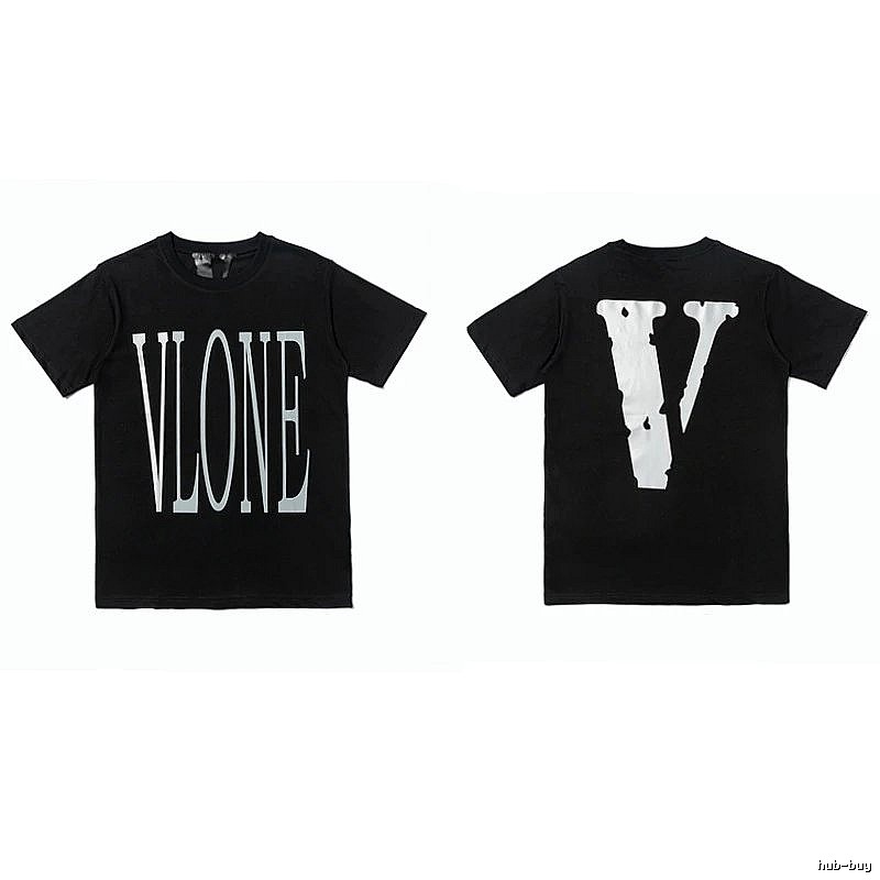 Vlone Compact Logo T-shirt Black Purple Vlone for Sport-Inspired Styling