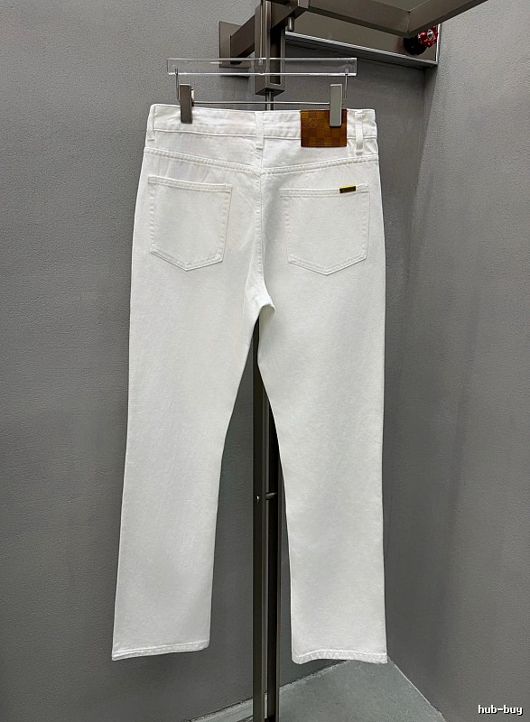 White Logo Jeans by Moncler - Daily Edit