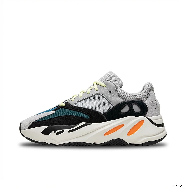 Yeezy 700 Retro Style Grey-Orange Shoes